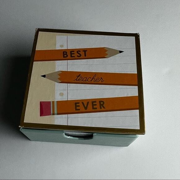 Lady Jayne Limited Best Teacher Ever Notepad Set - Picture 8 of 8